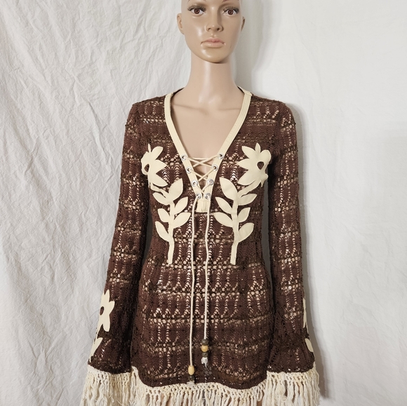 KASIA de GELAQUE CROCHET DRESS - Picture 2 of 7